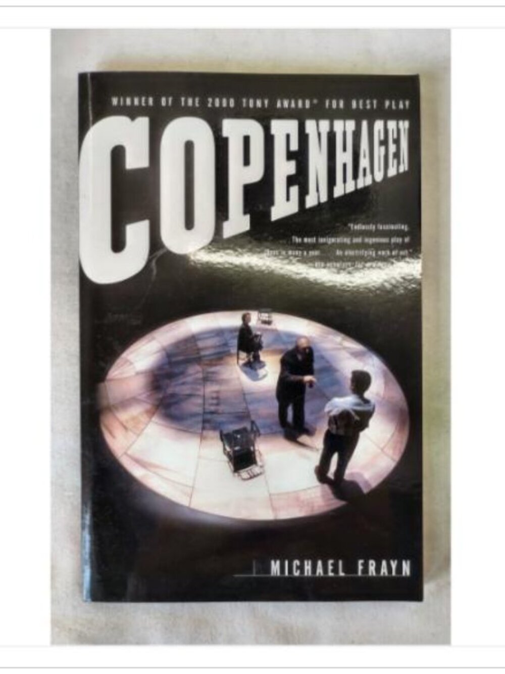 Copenhagen by Michael Frayn 2000 Anchor Books Original ISBN 0385720793